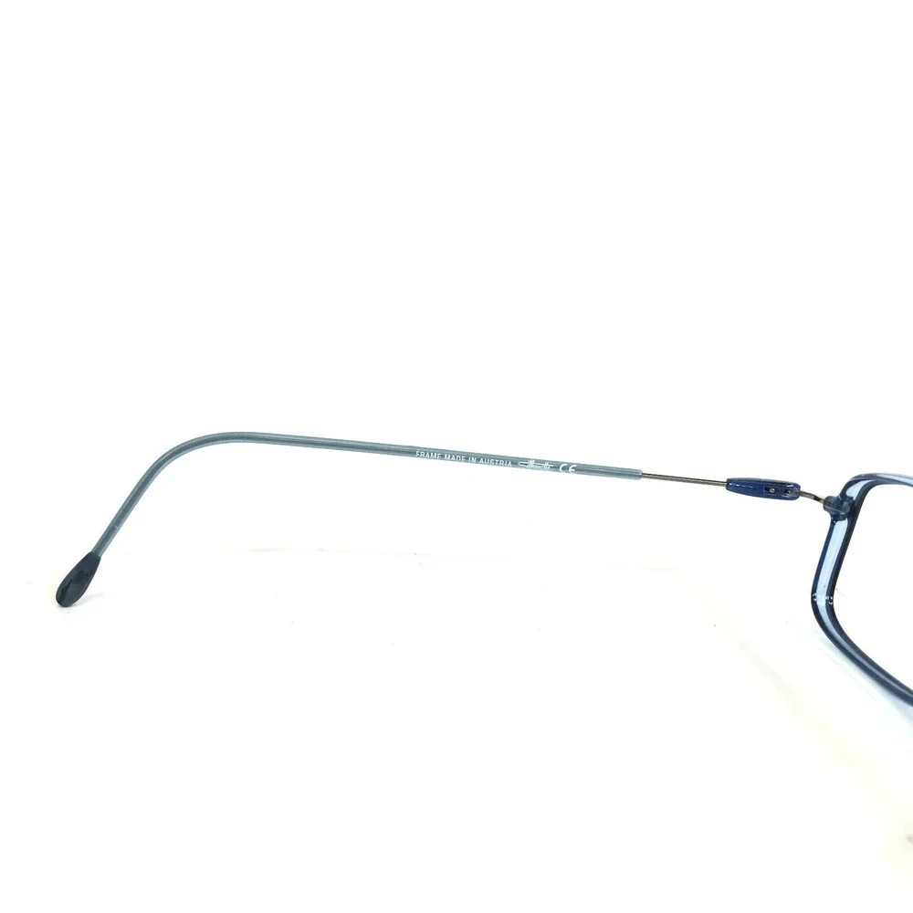 Silhouette Eyeglasses Frames M2820 760 6054 Blue Rectangular Full Rim 47-20-135
